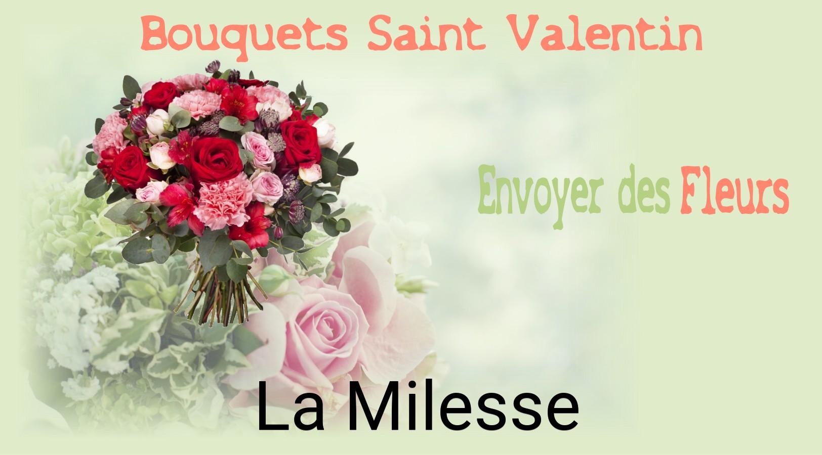 Roses de Saint-Valentin livrées à La Milesse